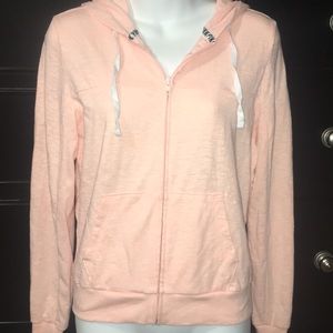 Peach Victoria Secret Pink zip up